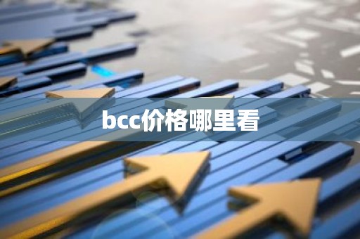 bcc价格哪里看