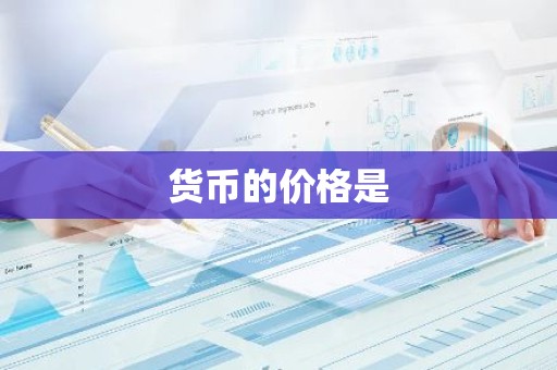 货币的价格是