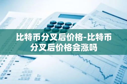 比特币分叉后价格-比特币分叉后价格会涨吗