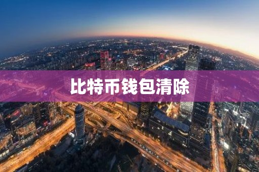 比特币钱包清除