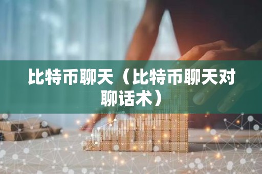 比特币聊天（比特币聊天对聊话术）