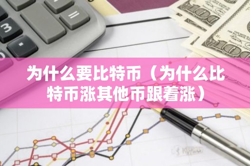 为什么要比特币（为什么比特币涨其他币跟着涨）