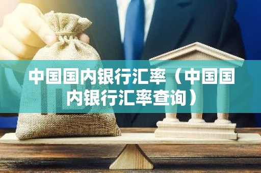 中国国内银行汇率（中国国内银行汇率查询）