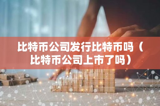 比特币公司发行比特币吗（比特币公司上市了吗）