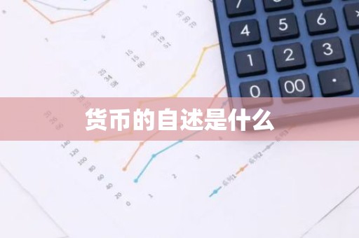 货币的自述是什么