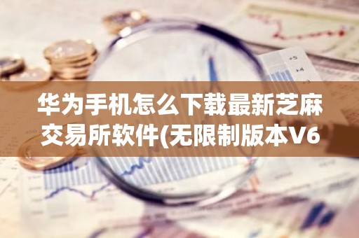 华为手机怎么下载最新芝麻交易所软件(无限制版本V6.4.67)_安卓版芝麻交易所