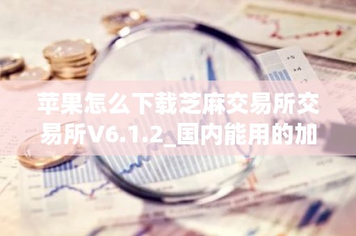 苹果怎么下载芝麻交易所交易所V6.1.2_国内能用的加密货币app下载