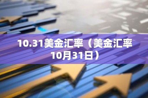 10.31美金汇率（美金汇率10月31日）