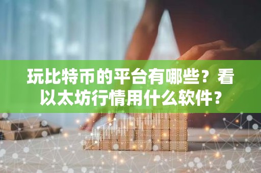玩比特币的平台有哪些？看以太坊行情用什么软件？