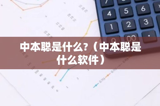 中本聪是什么?（中本聪是什么软件）