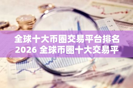全球十大币圈交易平台排名2026 全球币圈十大交易平台排行榜