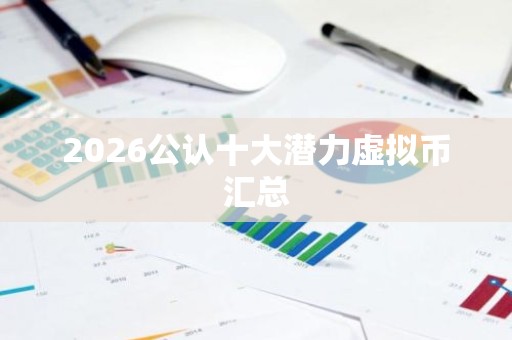 2026公认十大潜力虚拟币汇总