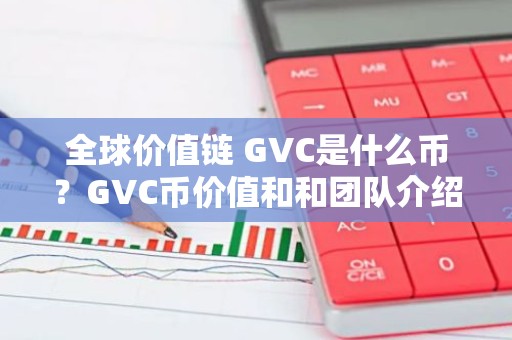 全球价值链 GVC是什么币？GVC币价值和和团队介绍