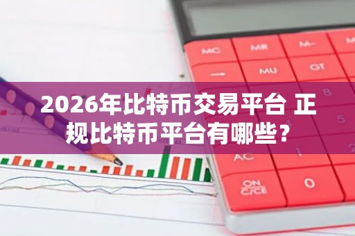 2026年比特币交易平台 正规比特币平台有哪些？