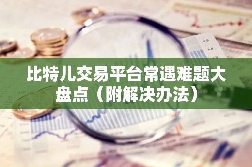 比特儿交易平台常遇难题大盘点（附解决办法）