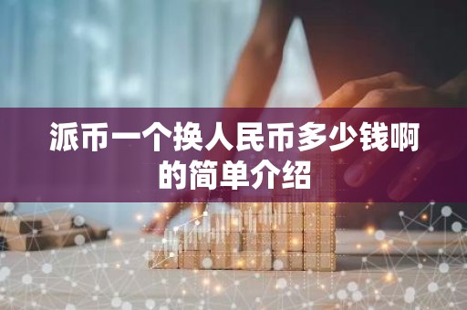 派币一个换人民币多少钱啊的简单介绍