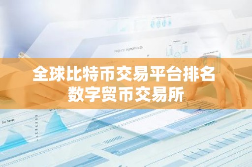 全球比特币交易平台排名 数字贸币交易所