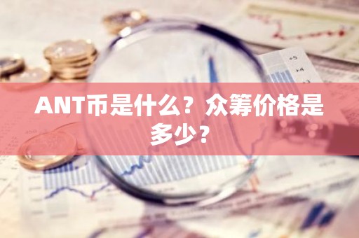 ANT币是什么？众筹价格是多少？