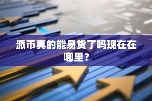 派币真的能易货了吗现在在哪里？