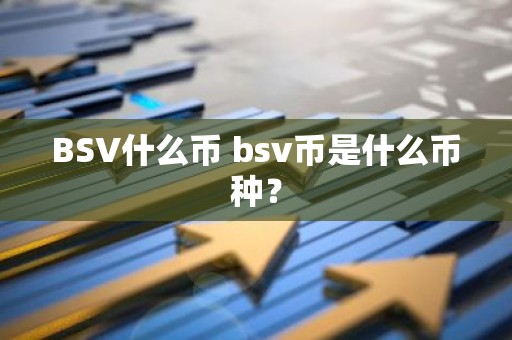 BSV什么币 bsv币是什么币种？
