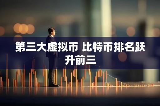 第三大虚拟币 比特币排名跃升前三