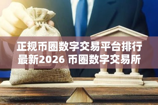 正规币圈数字交易平台排行最新2026 币圈数字交易所哪个好