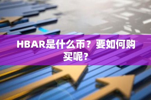 HBAR是什么币？要如何购买呢？