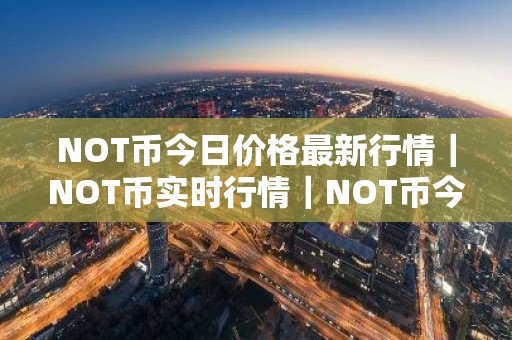 NOT币今日价格最新行情｜NOT币实时行情｜NOT币今日最新走势