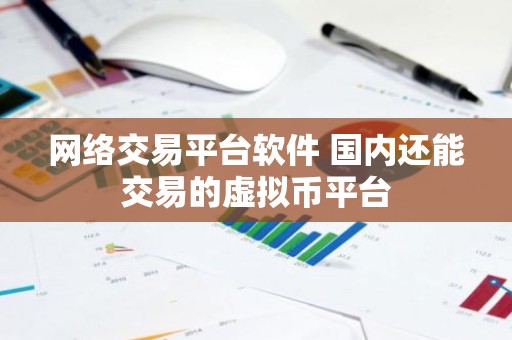 网络交易平台软件 国内还能交易的虚拟币平台