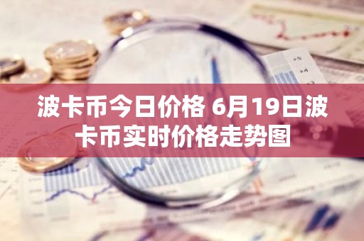 波卡币今日价格 6月19日波卡币实时价格走势图