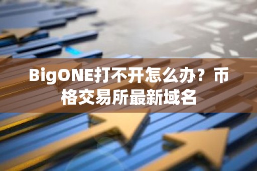 BigONE打不开怎么办？币格交易所最新域名