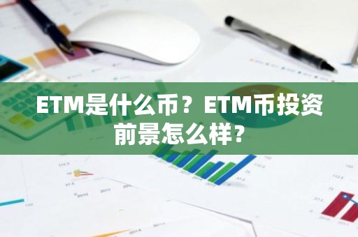 ETM是什么币？ETM币投资前景怎么样？