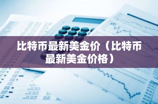 比特币最新美金价（比特币最新美金价格）