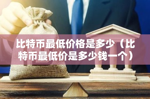 比特币最低价格是多少（比特币最低价是多少钱一个）