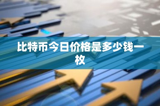 比特币今日价格是多少钱一枚