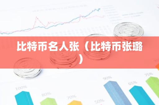 比特币名人张（比特币张璐）