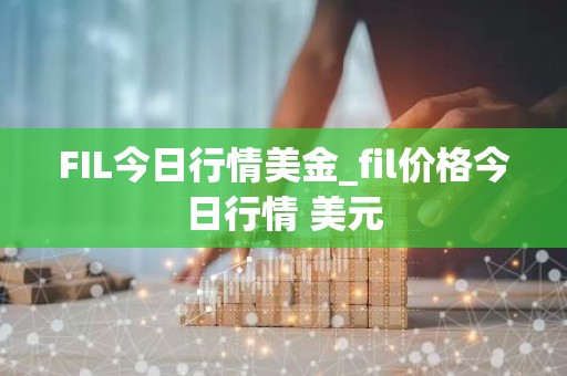 FIL今日行情美金_fil价格今日行情 美元