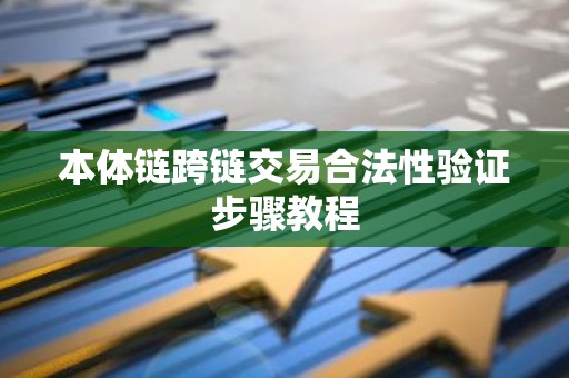 本体链跨链交易合法性验证步骤教程