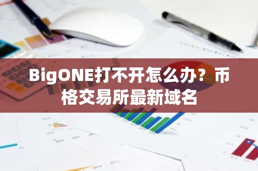 BigONE打不开怎么办？币格交易所最新域名