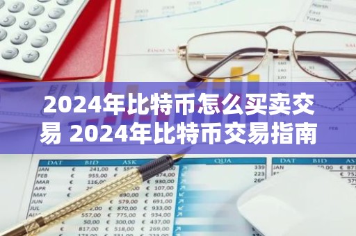 2024年比特币怎么买卖交易 2024年比特币交易指南