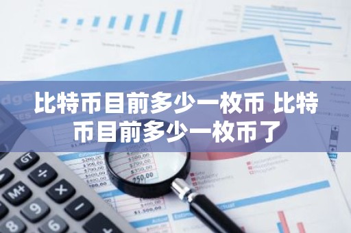 比特币目前多少一枚币 比特币目前多少一枚币了