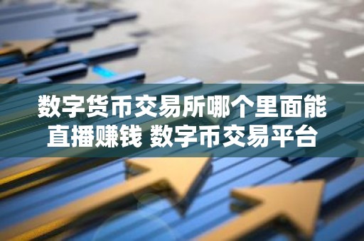 数字货币交易所哪个里面能直播赚钱 数字币交易平台排行榜