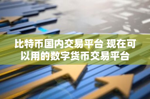 比特币国内交易平台 现在可以用的数字货币交易平台