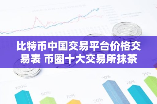 比特币中国交易平台价格交易表 币圈十大交易所抹茶交易所