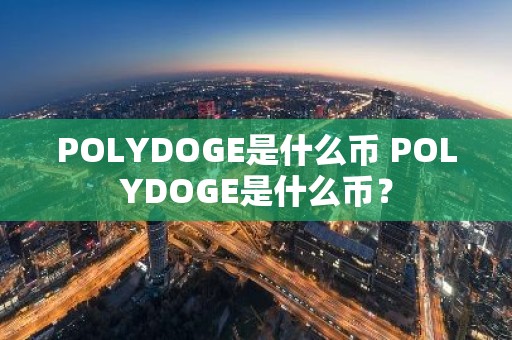 POLYDOGE是什么币 POLYDOGE是什么币？