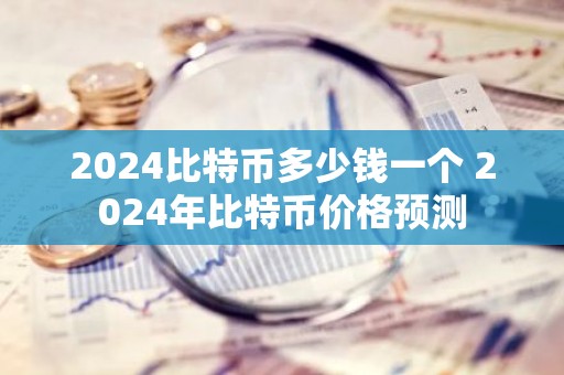 2024比特币多少钱一个 2024年比特币价格预测