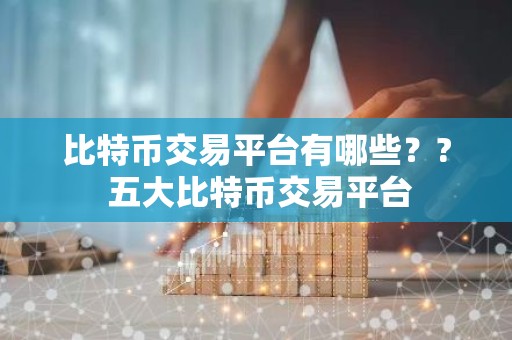 比特币交易平台有哪些？? 五大比特币交易平台