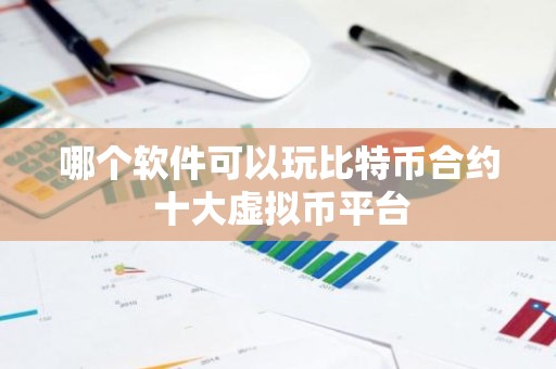 哪个软件可以玩比特币合约 十大虚拟币平台
