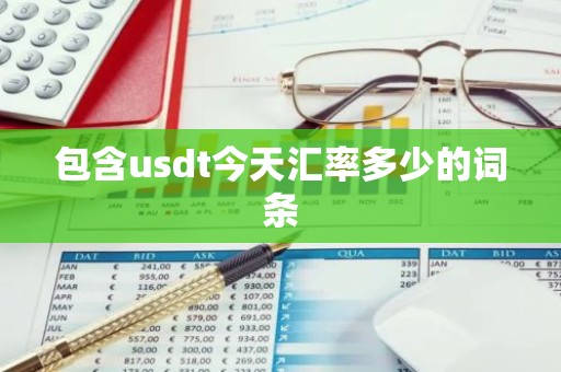 包含usdt今天汇率多少的词条