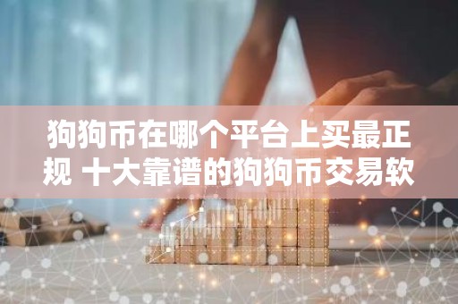 狗狗币在哪个平台上买最正规 十大靠谱的狗狗币交易软件